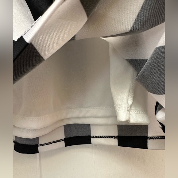 Jessica Black & White Striped Dress Size 4 💥2/$15 or 3/$20💥 - Picture 6 of 12